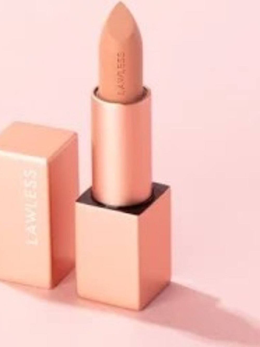 Lawless Forget the Filler Lip Plumping Line Smoothing Satin Lipstick in Annie